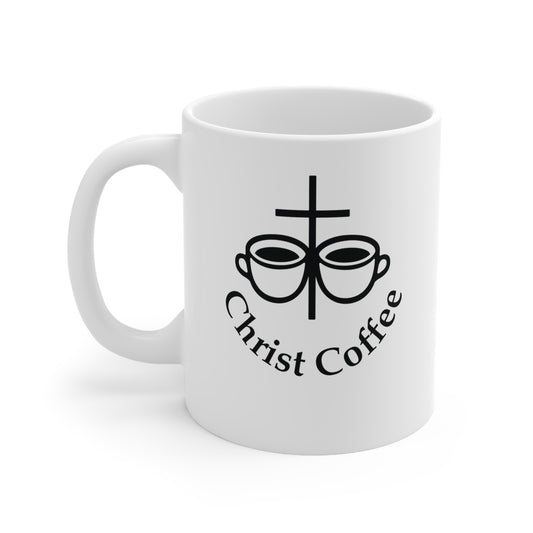 White Christ Coffee Mug